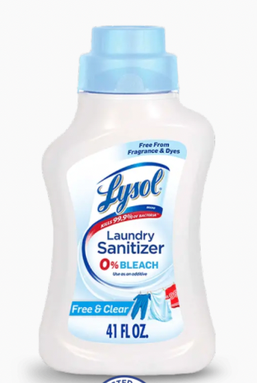 Lysol laundry sanitizer free deals and clear