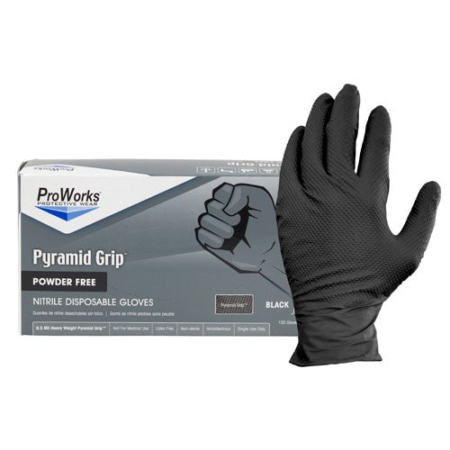 Superior Grip PROWORKS® Pyramid Grip Gloves – Med Supply